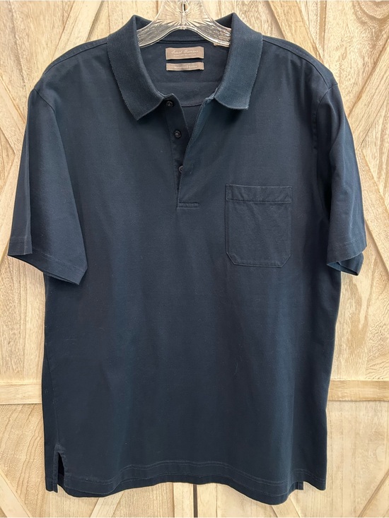 Daniel Cremieux Other - Daniel Cremieux Signature Collection Mercerizes Cotton Navy Polo w/ Chest Pocket